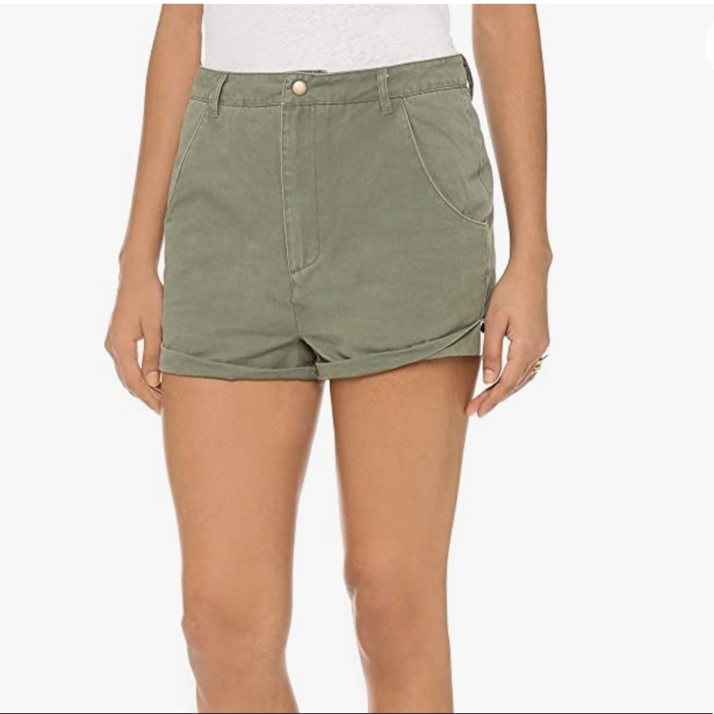 NWT One Teaspoon Wilde Khaki Shorts